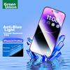 Anti-Blue Light Tempered Glass Screen Protector for IPhone 14 Pro Max, Full Coverage Anti-Blue Light Anti-Dust Shatterproof for IPhone 14 Pro Max