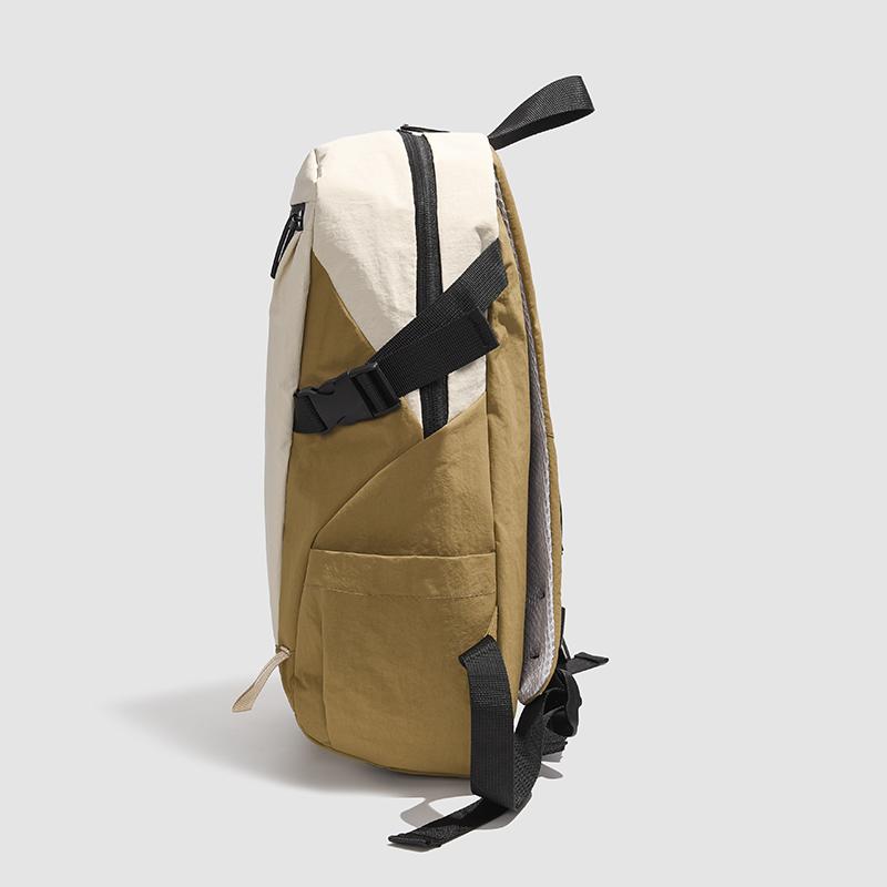 Color Block Outdoor Backpack Unisex Sports Backpack Lightweight Travel Backpack