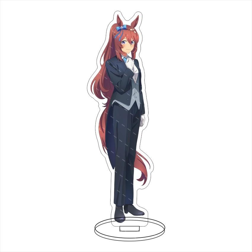 Uma Musume: Cinderella Gray 15CM Acrylic Standee - Perfect Desk Decor & Collection Display for Anime Fans, Ideal Gift
