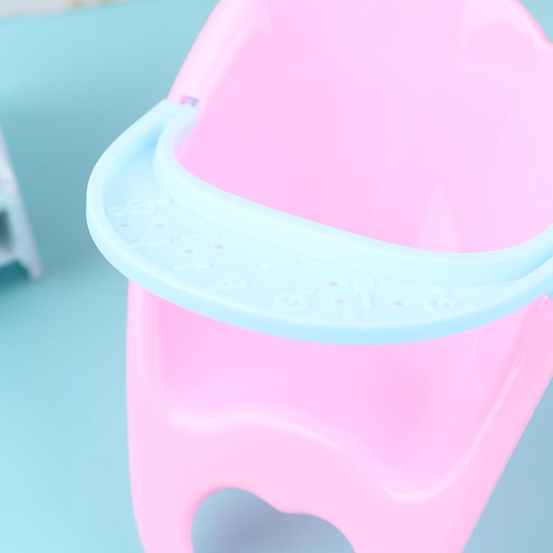 1 Uds 1:12 modelos de sillas para comer para bebés en miniatura para casa de muñecas, accesorios de juguete para niños