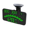 Smart HUD LED Screen High Definition Speed Alarm Multifunction GPS Speedometer Universal 5V for