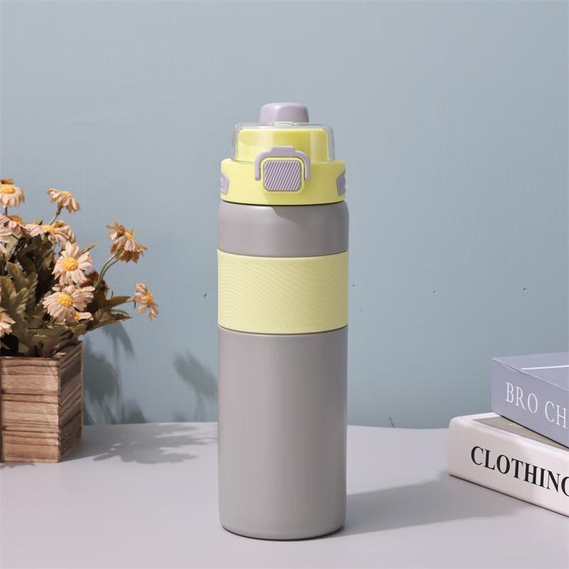 NuFeng 316 Stainless Steel Insulated Water Bottle with Straw