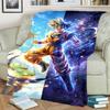 Warm Flannel Print Dragon Ball! Blanket Soft for Bedrooms, Sofas, Beds, Chairs, Picnics, Travel