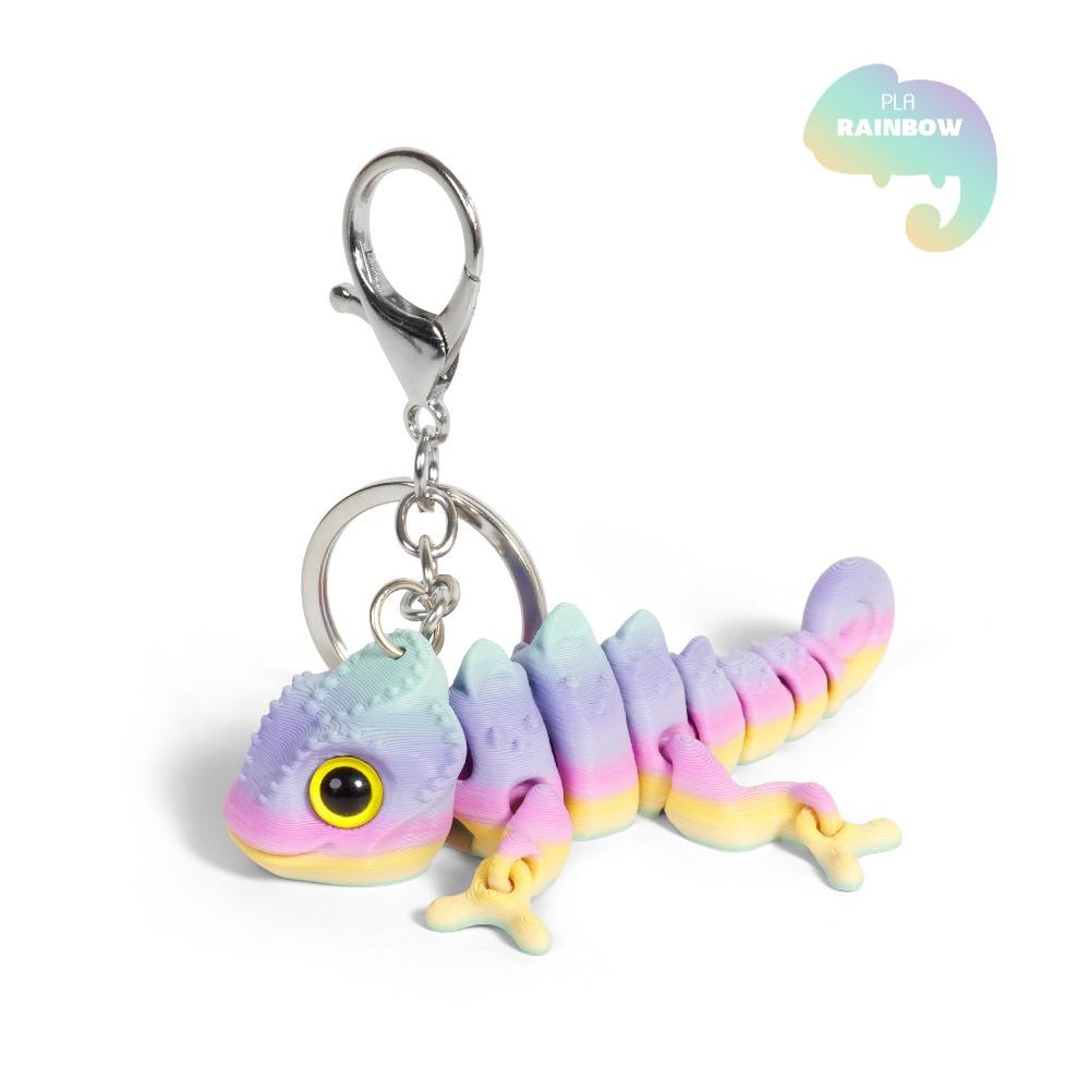 

Рухомі Суглоби Лялька Хамелеон Брелок 3D Друк Підвіска для Сумки Ювелірні Аксесуари Подарунки Color 6