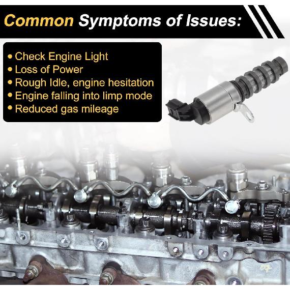 Engine Variable Valve Timing VVT Solenoid for Honda Accord 2008-2012 L4 2.4L Petrol Coupe Engine Camshaft Oil Control Valve