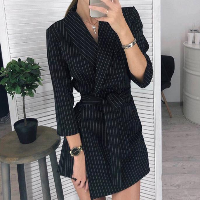 Ženy Sexy vlečky Šaty s výstřihem do V Dámské Dlouhý rukáv Jednobarevné Ležérní Elegantní šaty Nová móda Zimní šaty Vintage Mini