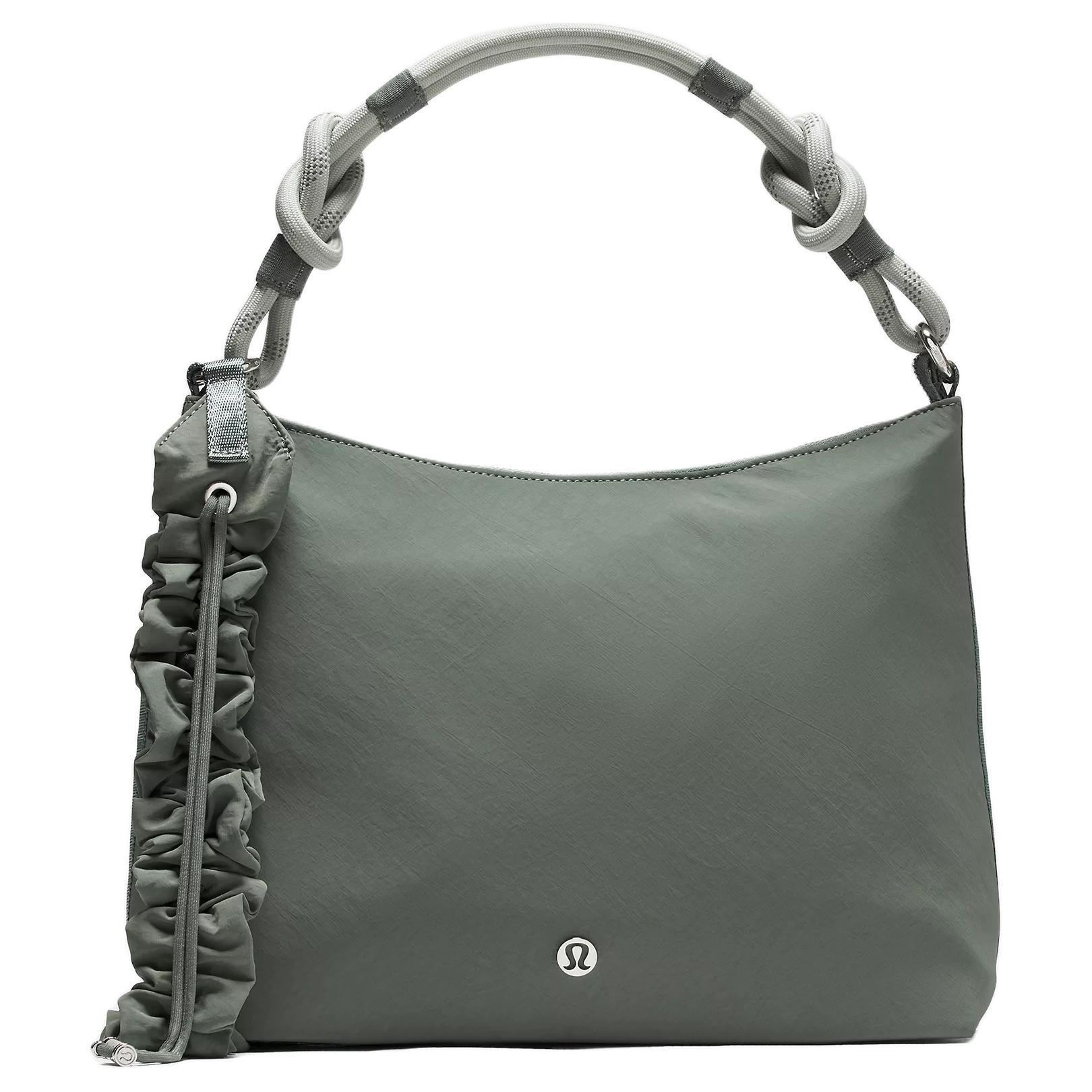 

Lululemon Convertible Series 1.5L Adjustable Detachable Shoulder Strap Nylon Handbag Women handbags Misty-Meadow LW9GHXS-075266 Meadow Mist Color
