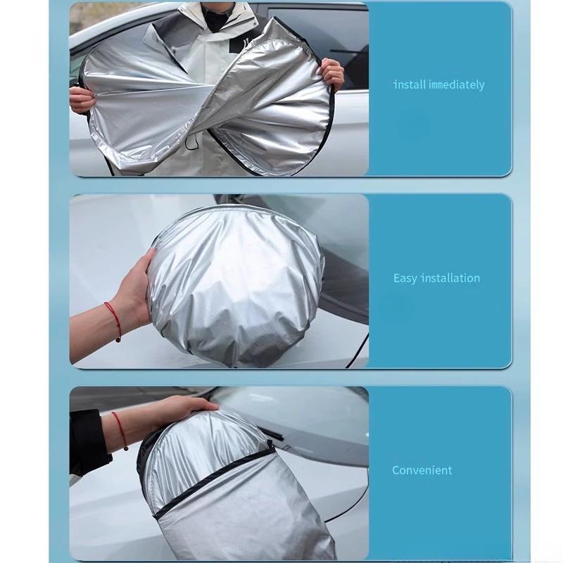 For BYD Sealion 7 Sea Lion 07 EV 2024 2025 2026 2027 Car Windshield Sunshade Cover Anti UV Protection Auto Parts