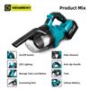 Newbeny 1000W Cordless Handheld Electric Vacuum Cleaner Powerful Rechargeable Household Indoor Cleaning Tools For Makita 18V Battery
