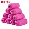 Wear Resistant Disposable Shoe Covers Non-woven Fabric Waterproof Overshoes Dustproof Home Office Workplace Reusable