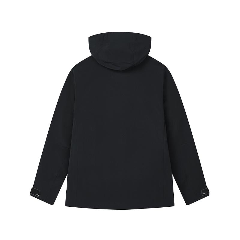 New FILA Jackets Men's Jet Black F11M442708FBK