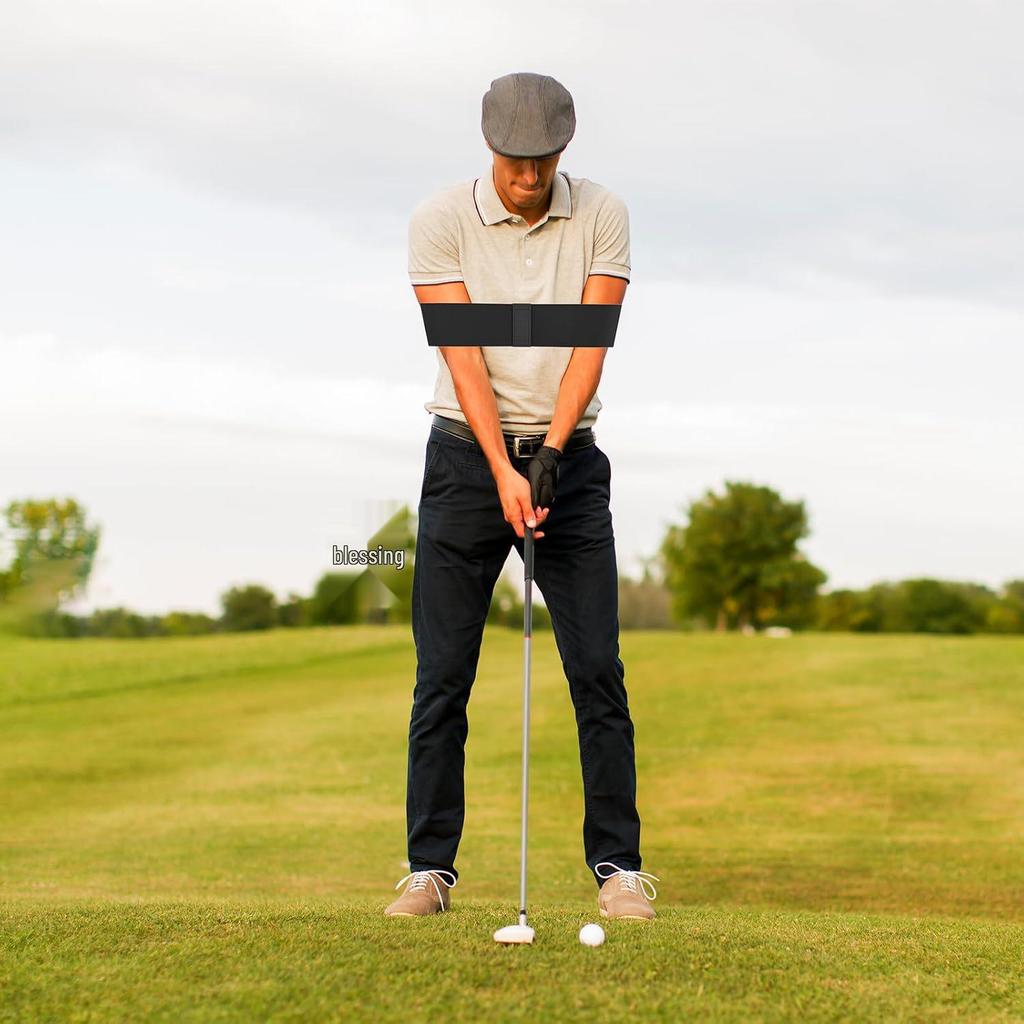 Golf Swing Arm Posture Corrector Elastic Band for Beginners