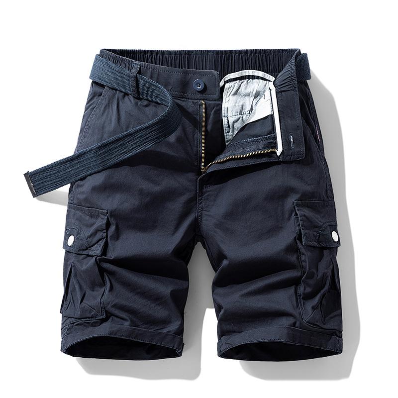Men s Functional Multi-pocket Streetwear Loosely Fitted Work Pants XL