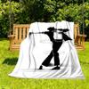 1 Stück Tanzikone Michael Jackson Outdoor-Decke Leichtes Flanell, Weich & Warm, Ganzjahresnutzung für Sofa, Outdoor, Camping, Wohnzimmer023