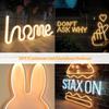 1M/2M/3M/5M Flexible LED Neon Strip Light, USB Touch Control, Corner Lamp for Home Decor,Halloween,Christmas,Party Lighting