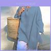 Plus Size Womens Casual Baggy Long Sleeve T-shirt Breathable Summer Beach Tunic Blouse Tops For Everyday Wear