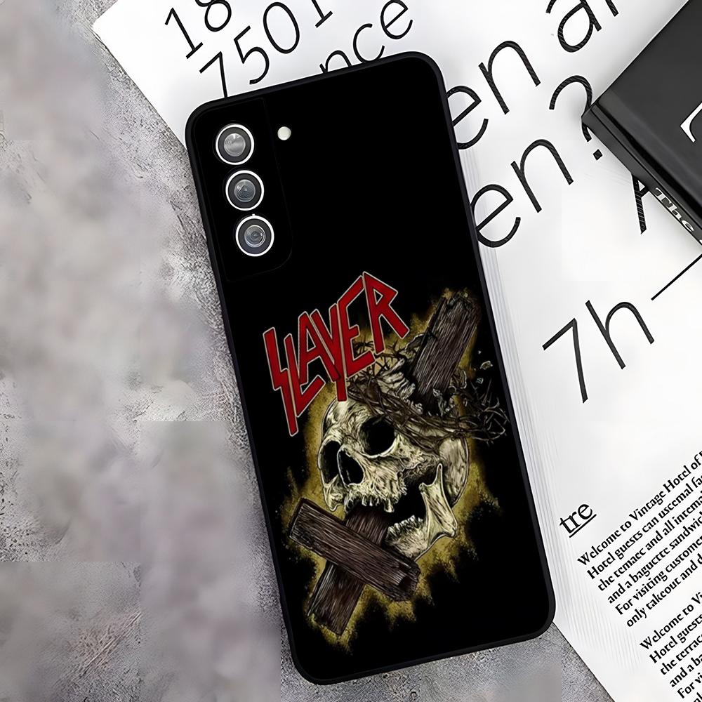 Slayer Heavy Metal Rocková Kapela Pouzdro na Telefon Pro Samsung S26 S25 Edge S24 S23 S22 S21 S20 Ultra Plus Fe Galaxy A54 A53 A34 A25 A16 Co