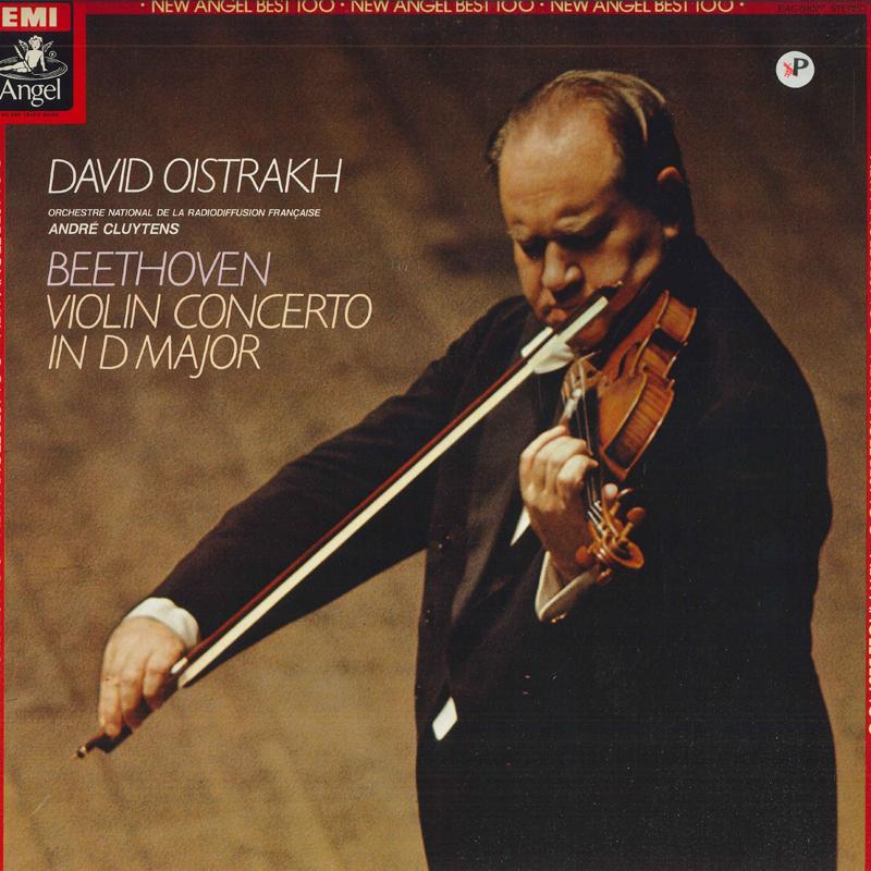 LP Record DAVID OISTRAKH, ORCHESTRE NATIONAL  - Beethoven: Violin Concerto In D Maj EAC81077 ANGEL Japan Classical Used