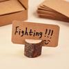 100pcs/box Blank Kraft Paper Card DIY Postcard Gift Labels Wedding Birthday Party Greeting Invitation Place Card Message Cards