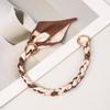 Evelyn Silk Scarf Woven Handbag Strap Chain - High-End Replacement Accessory