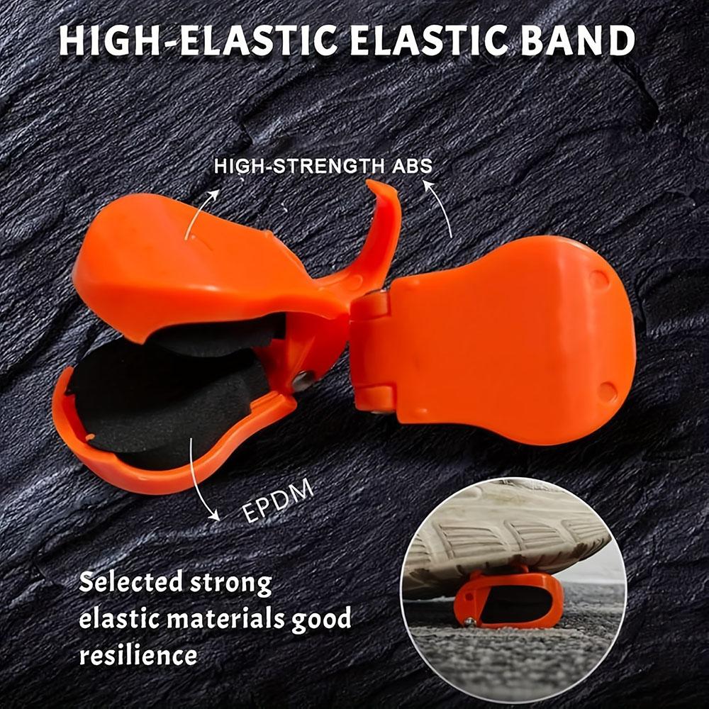 Bärbar Snabbfäste Fiskespöklämma - Verktygsfri Enhandshållare För Tvådelade Sötvattenspön, Säker Greppbetesorganiserare