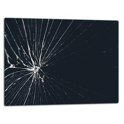 GLASS CUTTING BOARD 52x40 BLACK