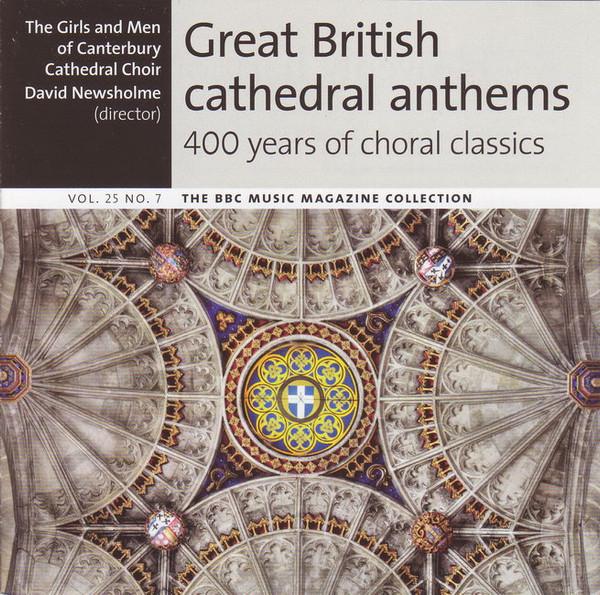 

CD DAVID NEWSHOLME GIRLS MEN OF CAN Great British Cathedral Anthems 40 BBCMM408 BBC 2017 UK Classical Used