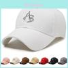 Cappellino da baseball alla moda con lettera ricamata e vestibilità regolabile per uomo e donna casual