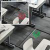 1PC 1m/2m/3meters Floor Cord Cover Extension Wiring Duct Protector Power Cable Protector Covers Practical Wire Organizer