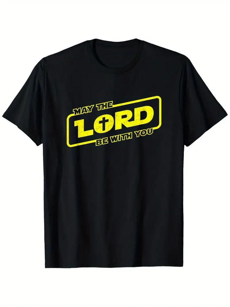 

May the Lord Be with You Christian Faith T-Shirt - 100% Cotton, Unisex, S-XXXL, 4XL