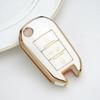 TPU Auto Schlüsselhülle Fernbedienungsabdeckung Für Peugeot 208 308 T9 508 2008 Für Citroen C4 Für Opel Corsa Crossland X Auto Zubehör