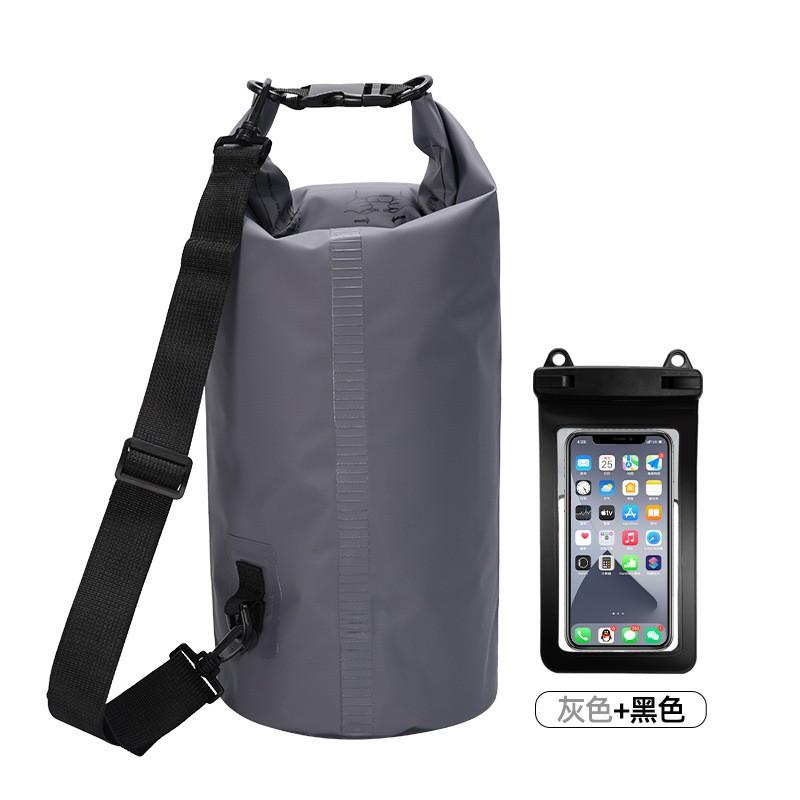 PVC Waterproof Dry Bag Bucket Backpack Beach Swimming Hiking Camping Outdoor Sports 2L-30L