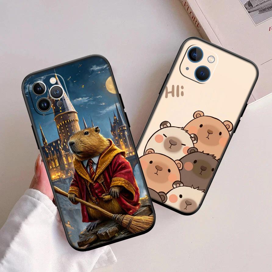 Cartoon  Capybara Cute New High-End Shell Phone Case for Xiaomi Poco C40 C50 C51 C55 C65 C71 C75 F2 F3 F5 F6 F7 M2 M3 Pro Ultra