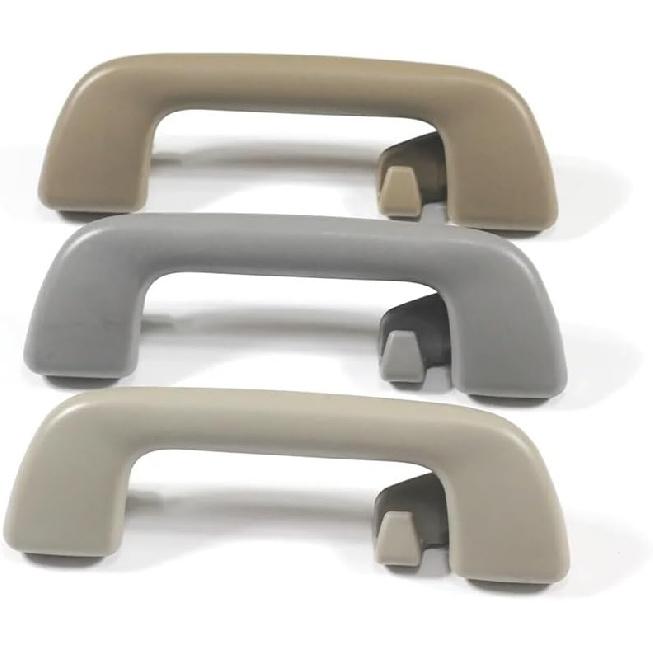 Car Ceiling Accessories Roof Handle Inner Ceiling Pull Handles Compatible for Toyota Corolla Yaris Prius 1Pcs(Beige no Hook)