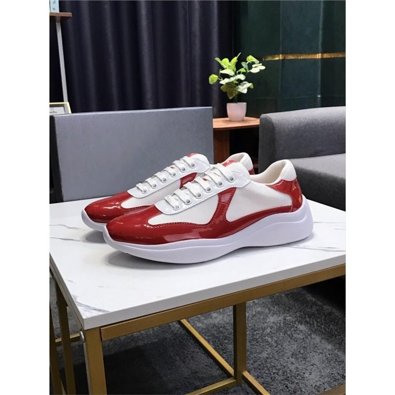 Men's Shoes Big Name Summer Mesh Breathable Sports Casual Running Shoes Patent Leather Versatile Thick Baseplate Shoes