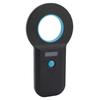 Pet Microchip Scanner Portable Double Frequency USB 15 Digits Pet Microchip Reader Supports for EMID for FDX B Black
