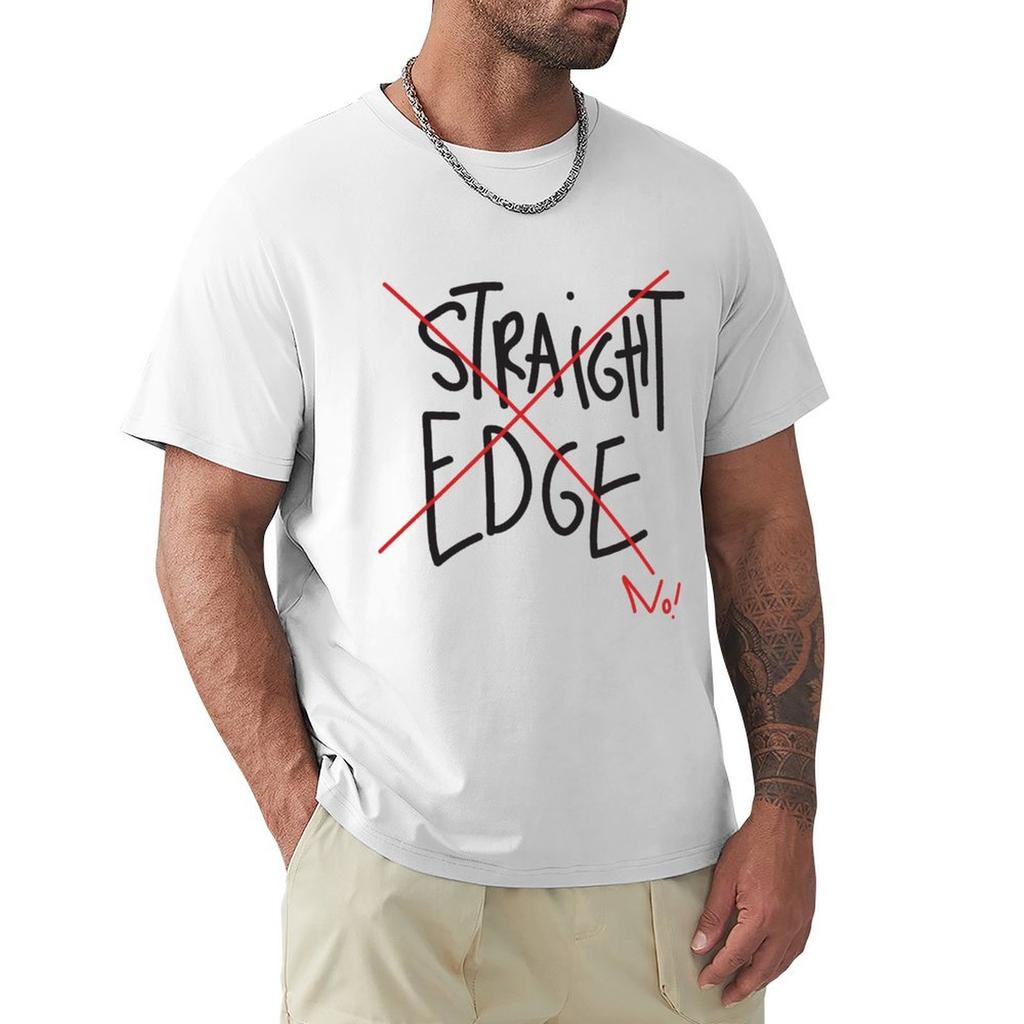 Straight Edge no TShirt Holiday Simple Tee Shirt