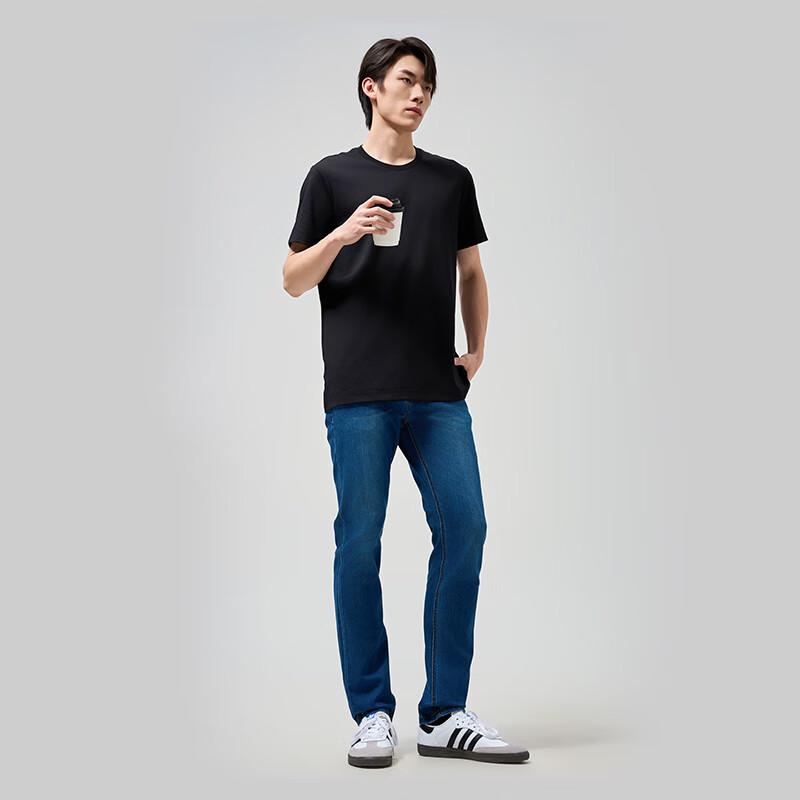 Men's Cooling Quick-Dry 70-Count Cotton Ice Silk Short-Sleeve T-Shirt