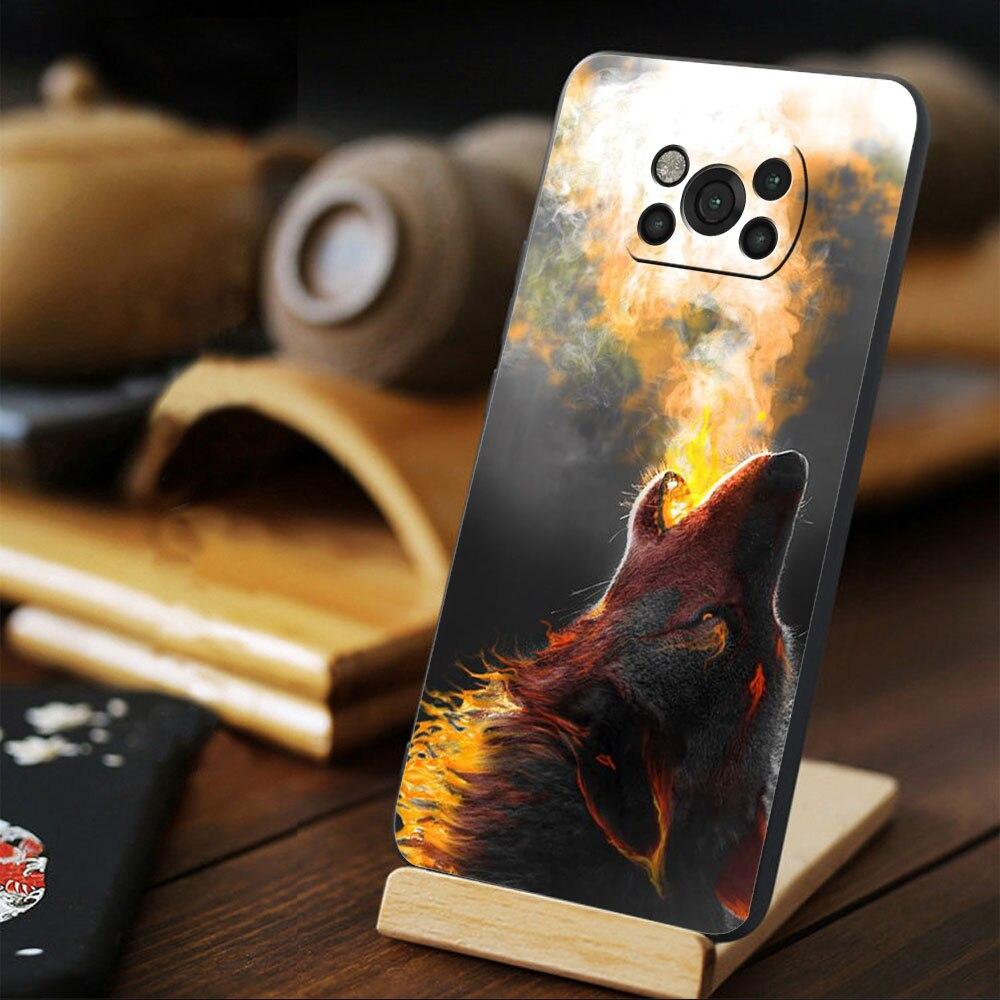 Beast Lion Wolf Print Celulares Fundas For Xiaomi POCO 11T 10T F3 MI 11 Lite F4 GT X3 NFC M4 Pro 5G 9T M3 X4