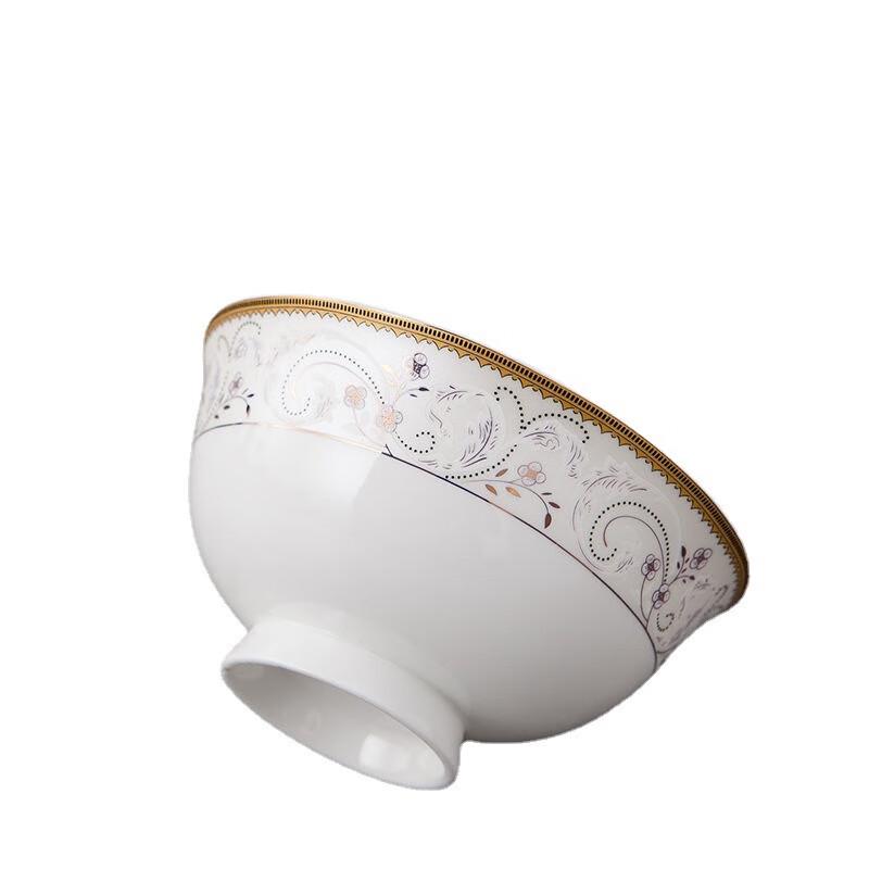 Jingdezhen Premium Ceramic Rice Bowl Set