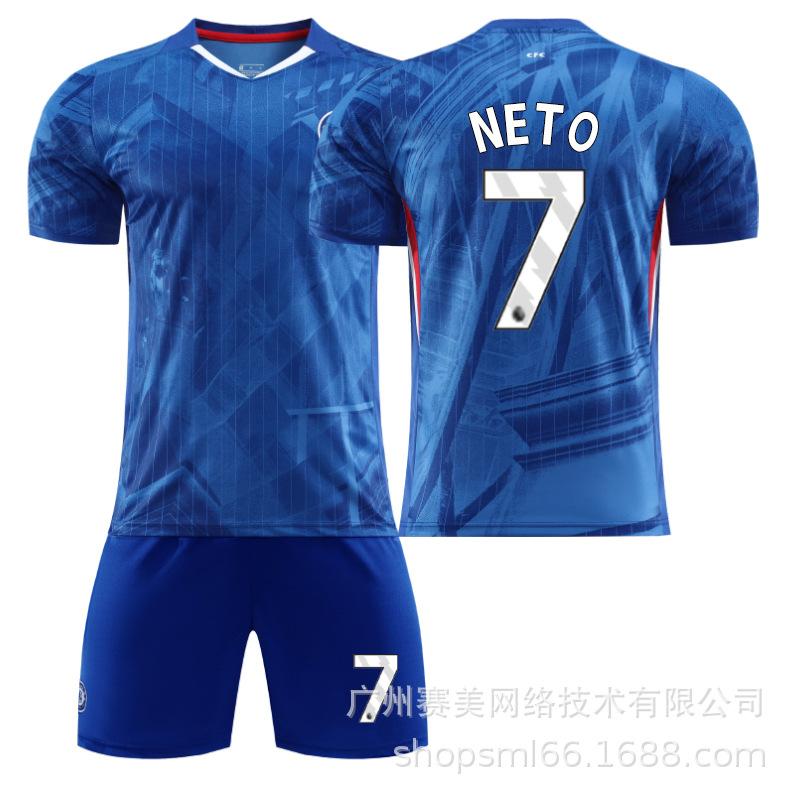 

Classic Print Football Jersey Adult Kids Fashion Short Sleeve Sport Uniform Casual Training Wear 20