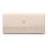 MEXICAN Cow Leather Bill Compartment Wallet Regular Women's Black/Ecru MLQB01201819