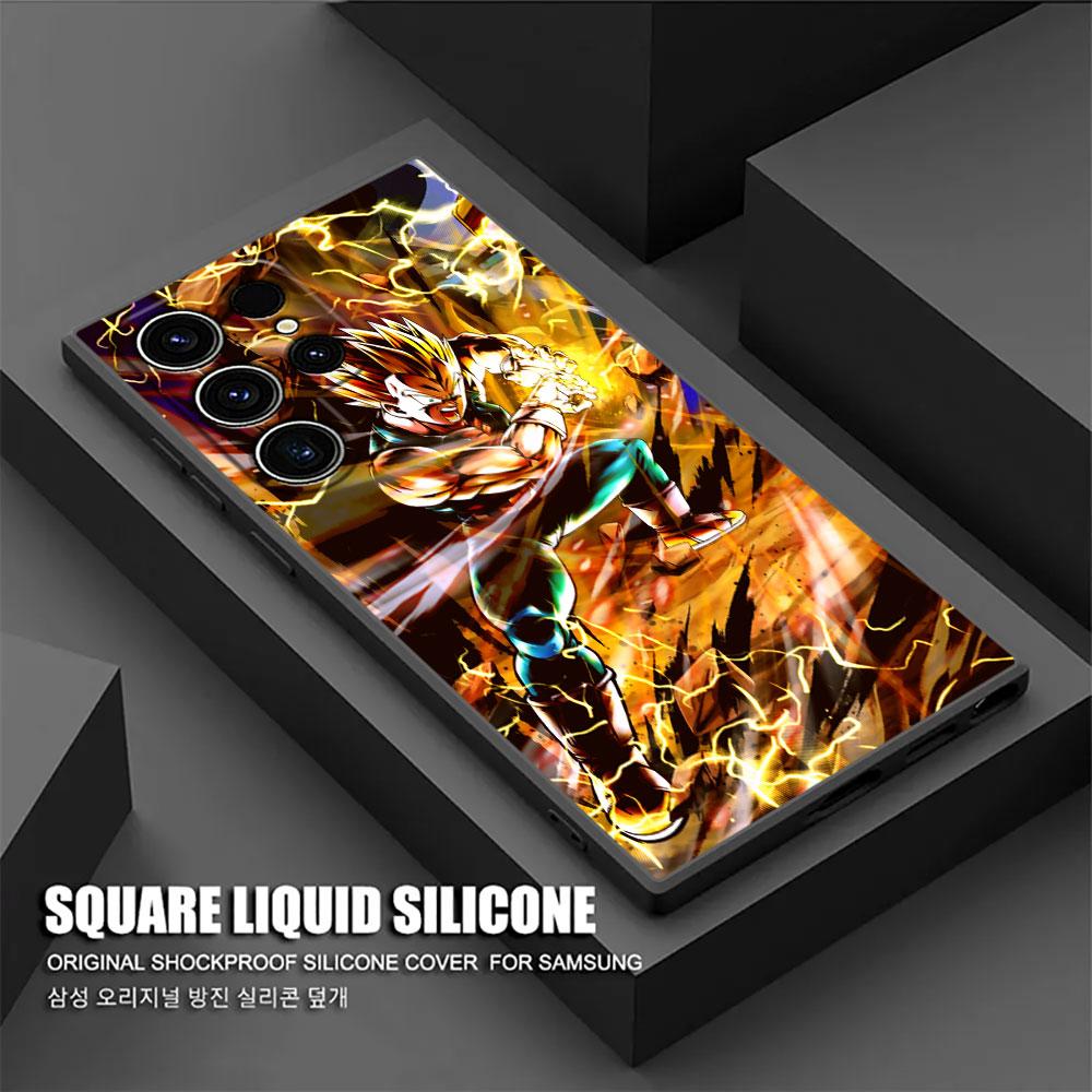 DBZ Anime Goku Gogeta Vegeta Super Saiyans Phone Case For Samsung Galaxy S25 S24 S23 S20 S21 FE S26 S22 Ultra 5G S26 Plus Cover