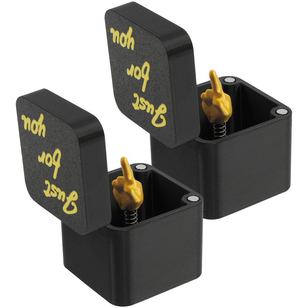 Подарункові коробки-сюрпризи з середнім пальцем Різдвяні веселі розіграші Офіси Робочий стіл Домашній декор Подарункова прикраса Іграшки Діти Мініатюрні предмети