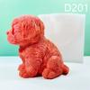 Grote Hond Knuffel Kaars Siliconen Vorm Schattig Dier Handgemaakt Aromatherapie Kaars Maken Gips DIY Sojawax Zeepvorm Decor Cadeaus