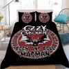 Ozzy Osbourne Retro Duvet Cover Pillowcase Bedding Set Adult Boys Girls Bedroom Decoration Single Double Large Size