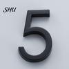 Nighttime Visuals House Numbers Modern 3D Heavy Duty Rust-proof Simple Installation Never Rust Address for Outside Home Front Door Durable