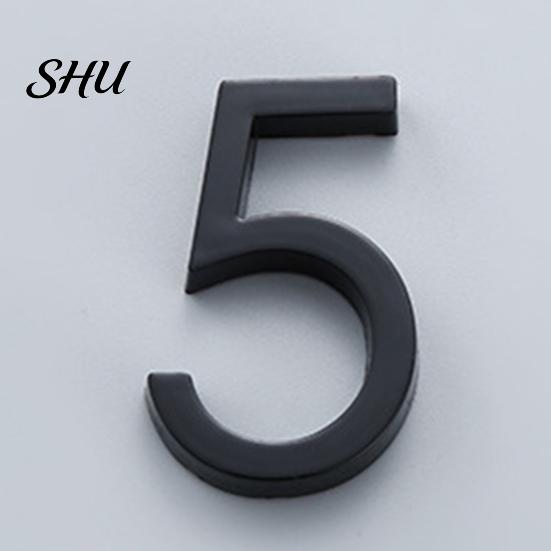 Nighttime Visuals House Numbers Modern 3D Heavy Duty Rust-proof Simple Installation Never Rust Address for Outside Home Front Door Durable