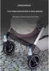 Lightweight Two-Way High Landscape Baby Stroller: Sit & Recline, One-Button Foldable Children's Pushchair.