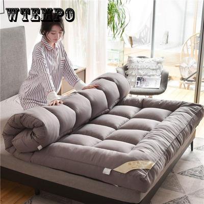 Colchón grueso de 10cm para dormir en casa, colchón súper suave, habitación de alquiler plegable, Hotel, dormitorio de estudiantes, ropa de cama, colchón de ayuda para dormir siesta